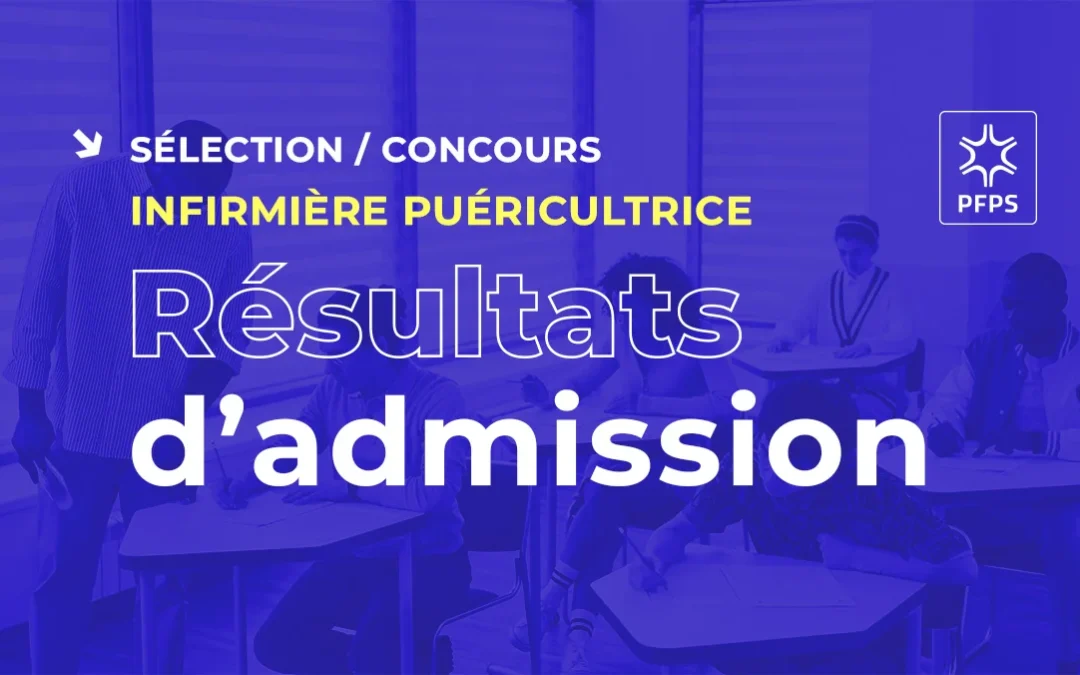 Résultats admission sélection IPDE 2024